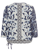 All Over Print T-Shirt - Indigo Denim