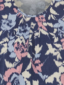 All Over Print T-Shirt - Indigo Denim