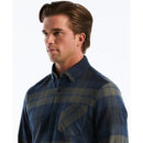 Dobby Long Sleeve Shirt - Sargasso Sea