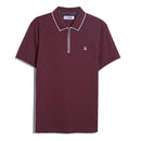 Zip Polo Shirt - Port Royale Heather