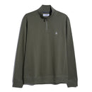 Fleece 1/4 Zip Jumper - Dusty Olive