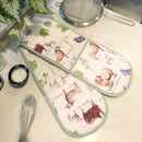 Out In The Fields Double Oven Glove