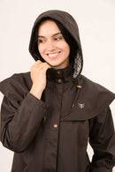 Outback Waterproof Coat - Chocolate