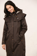 Outback Waterproof Coat - Chocolate