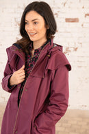 Outback Waterproof Coat - Plum