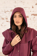 Outback Waterproof Coat - Plum