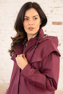 Outback Waterproof Coat - Plum