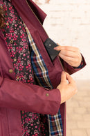 Outback Waterproof Coat - Plum