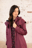 Outback Waterproof Coat - Plum