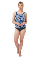 Floral Geo Tankini - Geo Print