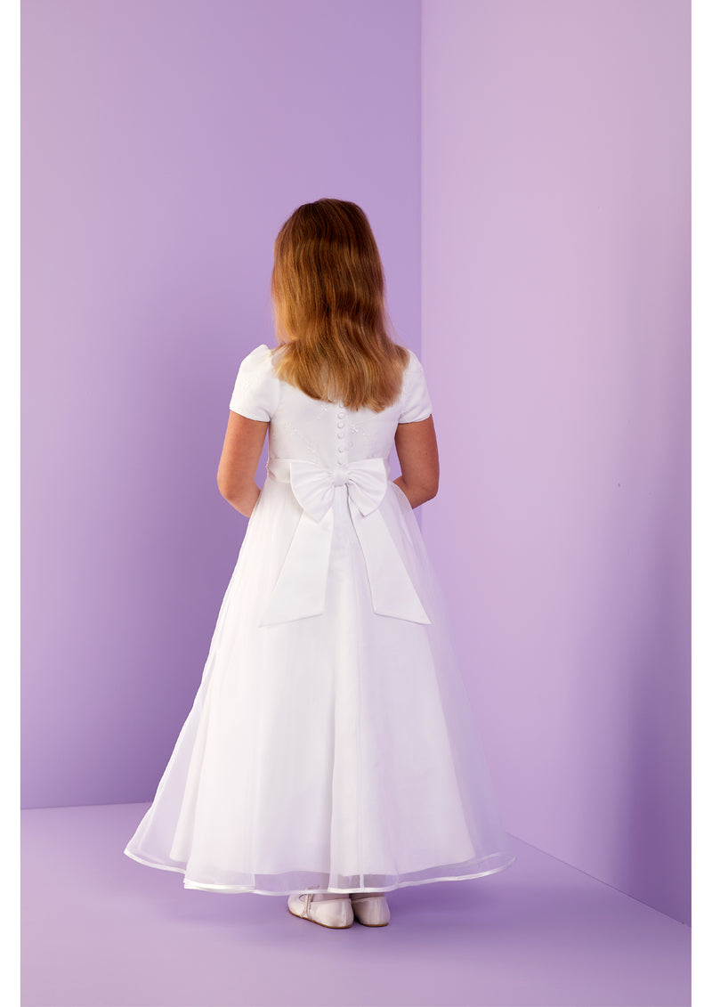 Sheridan Communion Dress - White