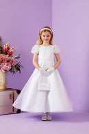 Jasmine Communion Bag - White