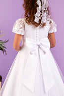 Ayala Communion Dress - White