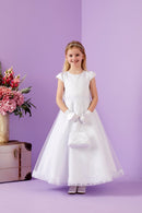 Nadia Communion Dress - White