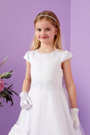 Nadia Communion Dress - White