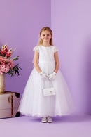 Lola Communion Dress - White