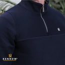 Phoenix 1/2 Zip Sweat - Navy