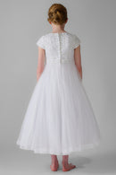 Treasa Communion Dress - White