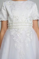 Leigh Communion Dress - White