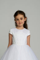 Majella Communion Dress - White