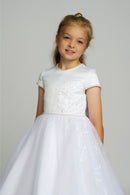 Rowan Communion Dress - White