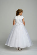 Martha Communion Dress - White
