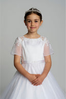 Eala Communion Dress - White
