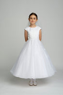 Etain Communion Dress - White