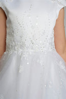 Etain Communion Dress - White