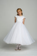 Robyn Communion Dress - White