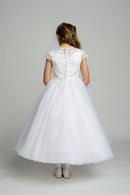 Robyn Communion Dress - White