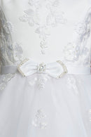 Robyn Communion Dress - White