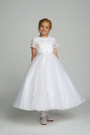 Siun Communion Dress - White