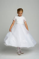 Siun Communion Dress - White