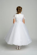 Siun Communion Dress - White
