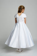 Quinn Communion Dress - White