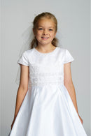 Quinn Communion Dress - White