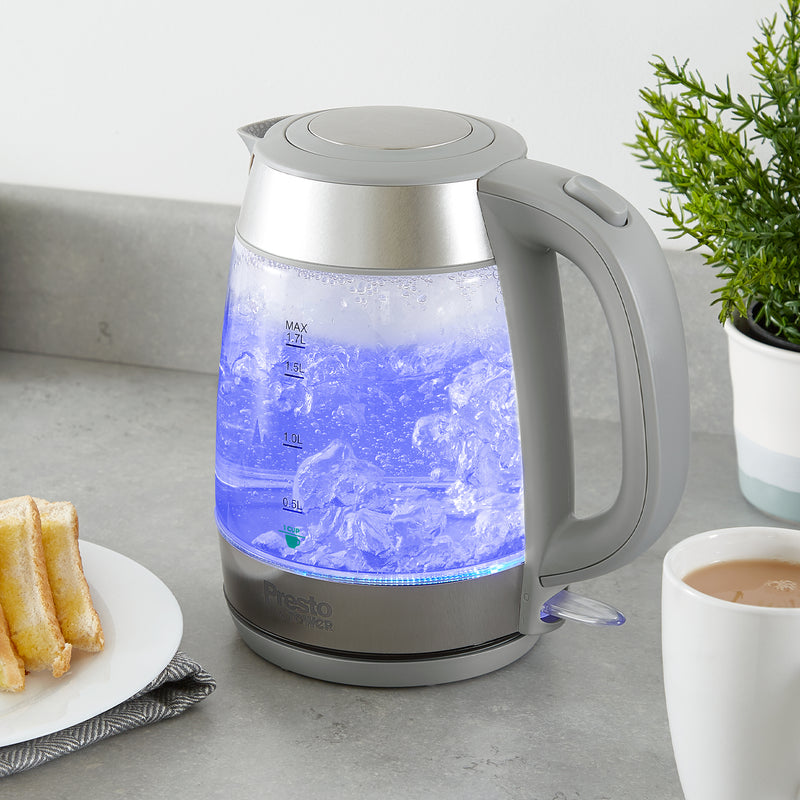 Presto 2200W 1.7L Glass Kettle