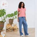 Paula Stripe T-Shirt - Coral