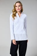 Peggy Tunic Shirt - White