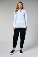 Peggy Tunic Shirt - White