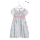 Penelope Dress - Pink/green