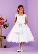 Lana Communion Dress - White