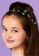 Whitney Communion Hair Vine - White