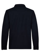 Zipped Overshirt - Royal Navy