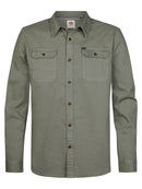 Long Sleeve Overshirt - Steel Green