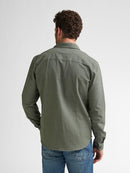 Long Sleeve Overshirt - Steel Green