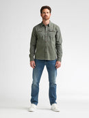 Long Sleeve Overshirt - Steel Green
