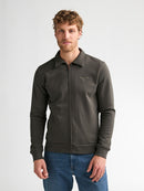 Full Zip Sweatshirt - Beluga