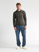 Full Zip Sweatshirt - Beluga